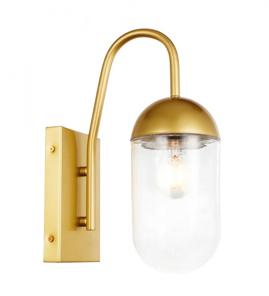Kace W LAMP W5"H13.5"E9"L1 BR