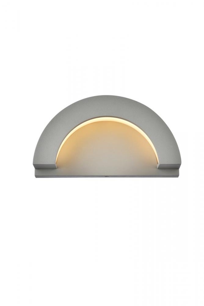 LED Wall Sconce W10''E2.5''H5.5'' Silver
