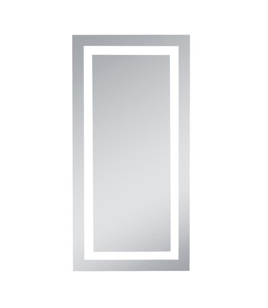 LED Hardwired Mirror Rectangle W20h40 Dimmable 5000k