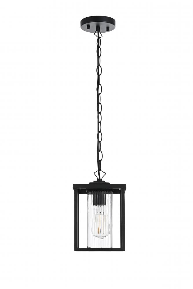 Outdoor Hanging L7" H10.5" E7" L1 Black