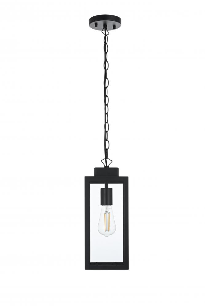 Outdoor Hanging L6" W6" H15" L1 Black