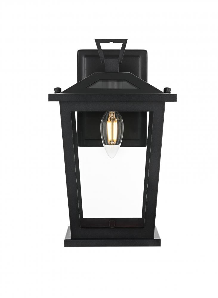 Berks 7 inch Outdoor Pendant in Black