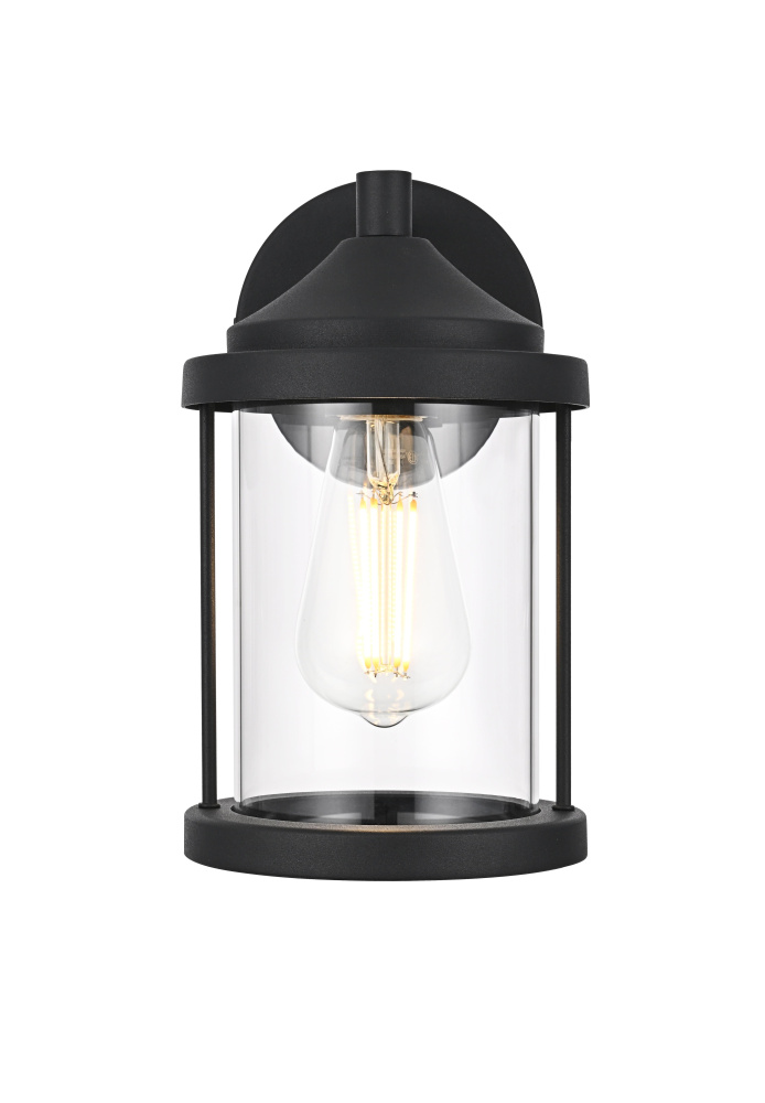 Wall Sconce W5.9" E6.8" H10.0" Black