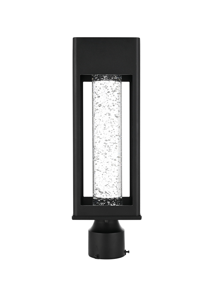 Amaris 18 inch LED Outdoor Post light in Black