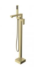 Elegant FAT-8002BGD - Tub Faucet 7" × 3‘ 6-13/16"  × 1‘ 0 5/16" brushed gold