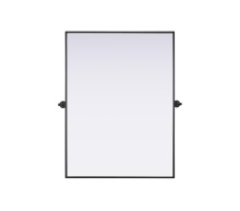 Elegant MR6H4030BLK - Metal Frame Mirror 40"W x 30"H Black