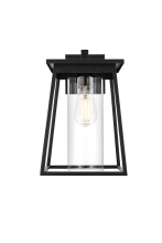 Elegant OD346W14BK - Wall sconce W8.5" E9.5" H14" L1 Black