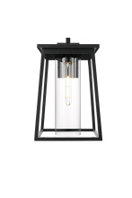 Elegant OD346W18BK - Wall sconce W11" E11.5" H18" L1 Black (1Box)