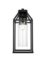 Elegant OD606W24BK - Zora 24 inch Outdoor Wall sconce in Black