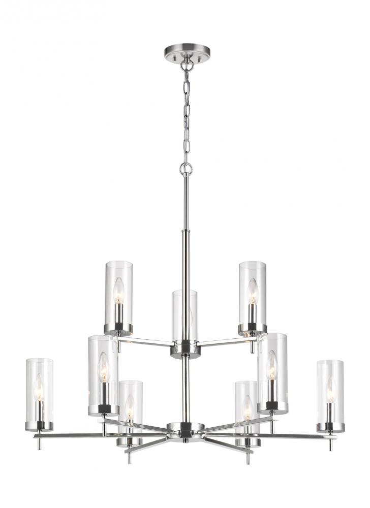 Nine Light Chandelier