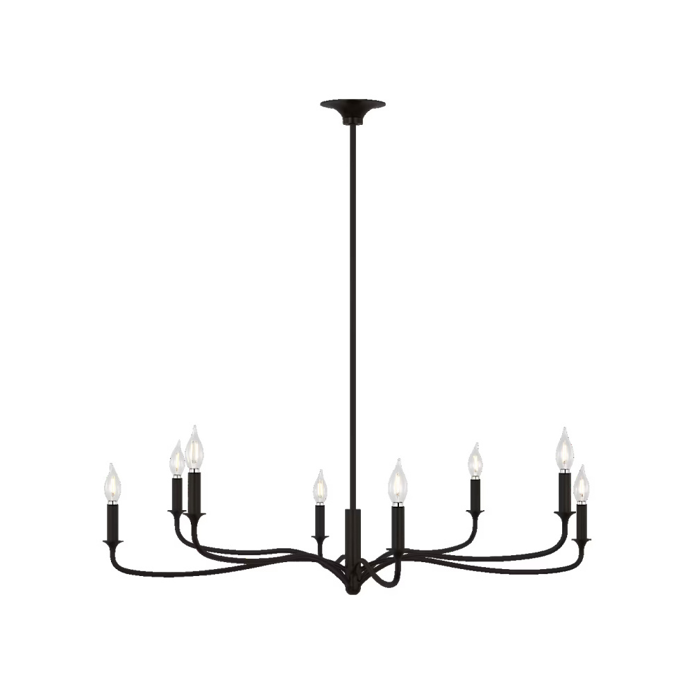 CHATSWORTH 42 8L CHANDELIER AI