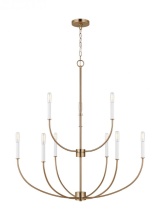 Visual Comfort & Co. Studio Collection 3167109EN-848 - Greenwich Nine Light Chandelier