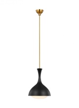 Visual Comfort & Co. Studio Collection AEP1011BBSMBK - Lucerne One Light Small Pendant