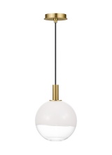 Visual Comfort & Co. Studio Collection SLP1001BBS - Torian Small Pendant