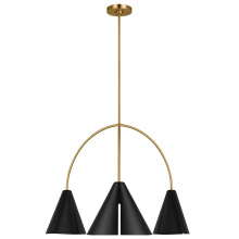 Visual Comfort & Co. Studio Collection KC1113MBKBBS-L1 - Cambre Large Chandelier