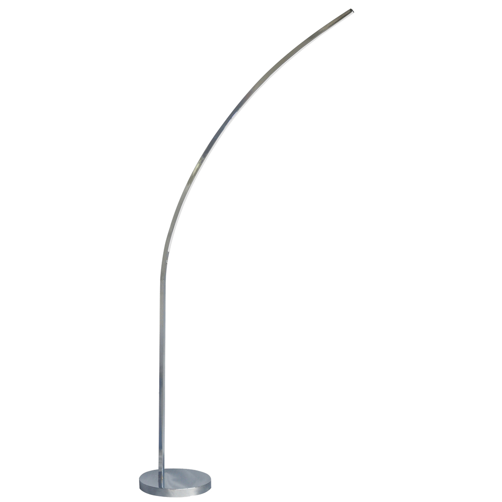 19W Floor Lamp Polished Chrome Finish