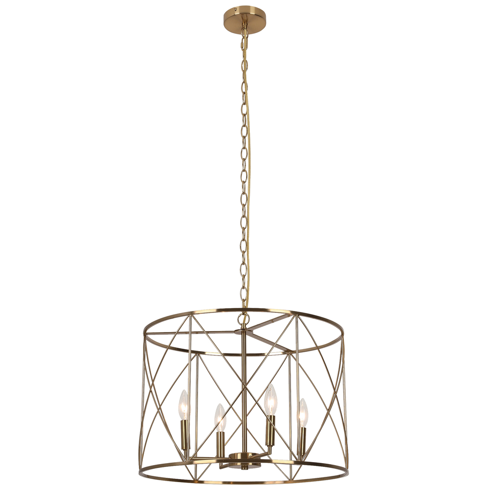 4LT Incandescent Chandelier, MB