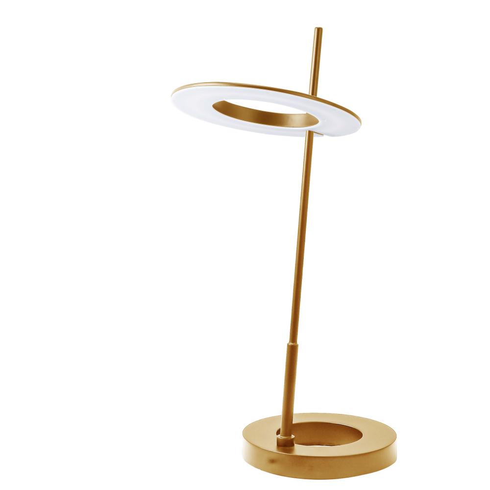 11W Table Lamp Aged Brass