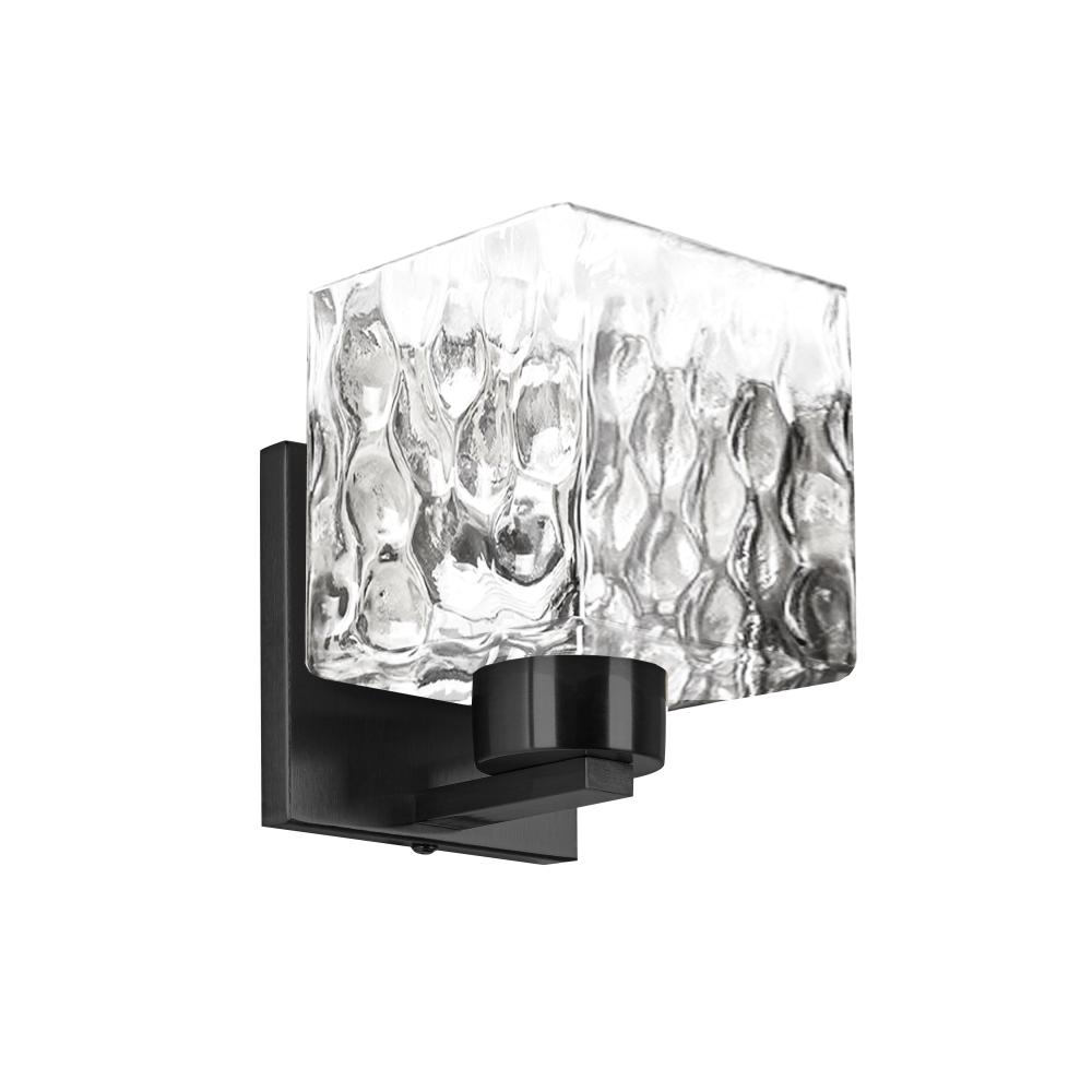 1LT Wall Sconce, MB w/ WH Opal Glass