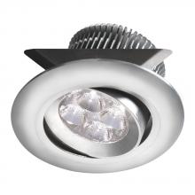 Dainolite SMP-LED-8-AL - 24V DC,8W Alum Adjust Mini LED Pot Light