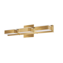 Dainolite VLD-215-3W-GLD - 15W Wall Vanity, Aged Brass Finish