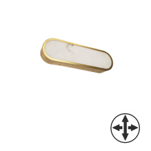 Dainolite WSH-1620LEDW-AGB - 20W Wall Sconce, AGB w/ Alabaster Diffuser