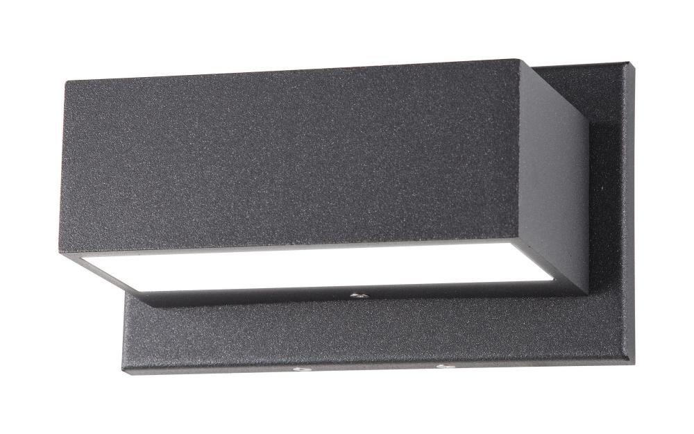 Urbino LED Rectangular Up-or-Down Fixture; Anthracite Finish