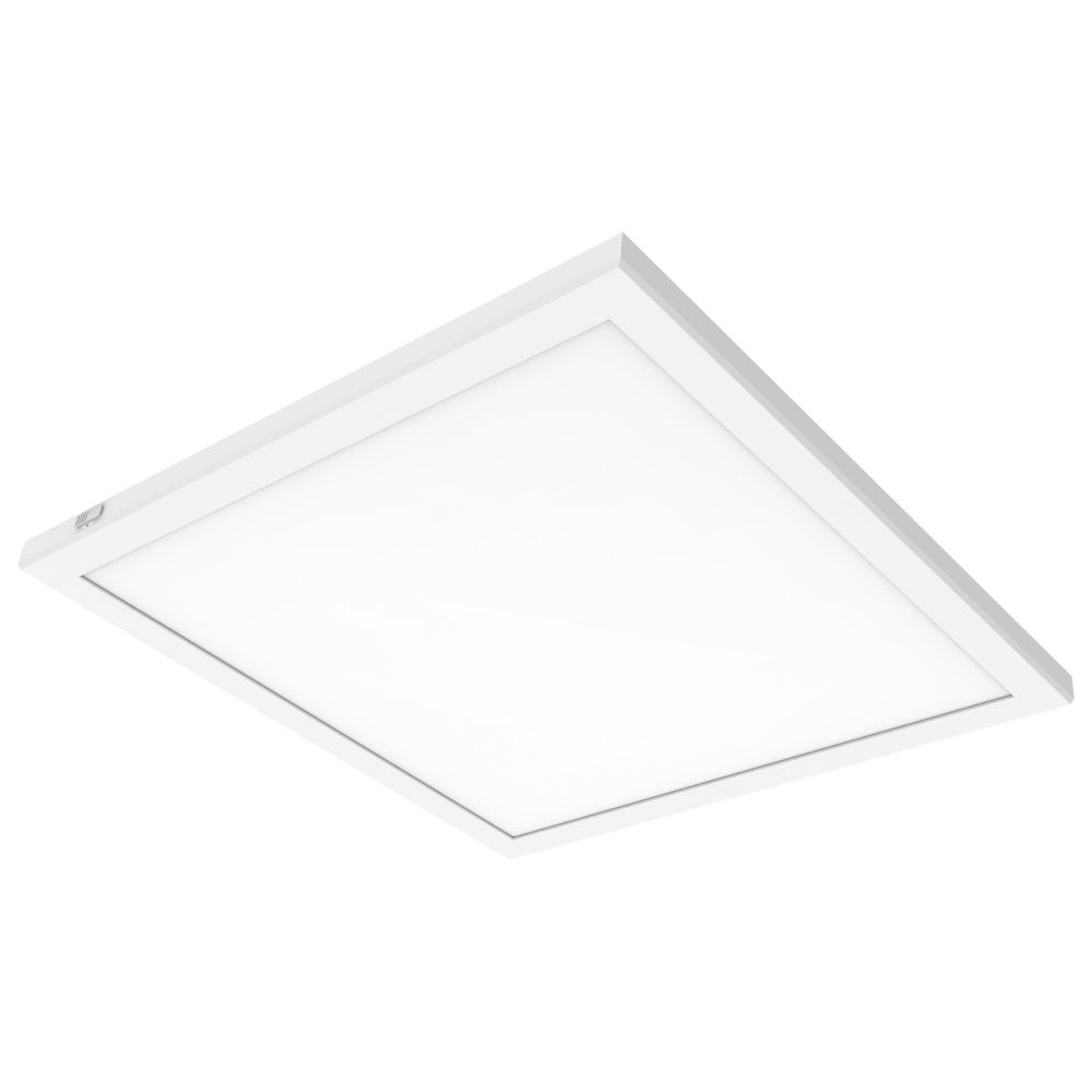 Blink Pro Plus; 47 Watt; 24 in.; x 24 in.; Surface Mount LED; CCT Selectable; 90 CRI; White Finish;