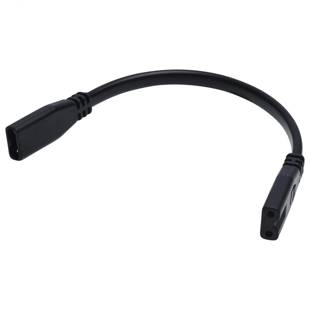 Connecting Cable; 12-Inch; Black Finish