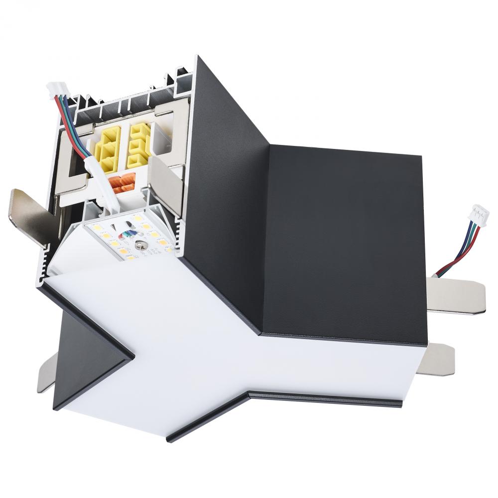 Momentum; Y-Connector for LED Linear System; Black Finish