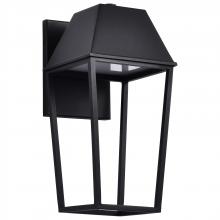 Nuvo 62/2311 - Colt; 10 Watt; LED Medium Outdoor Lantern; Matte Black Finish