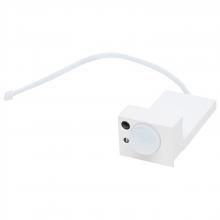 Nuvo 86/230 - Momentum; PIR Sensor for LED Connectable Linear Strip Fixtures; Side Mount; White Finish