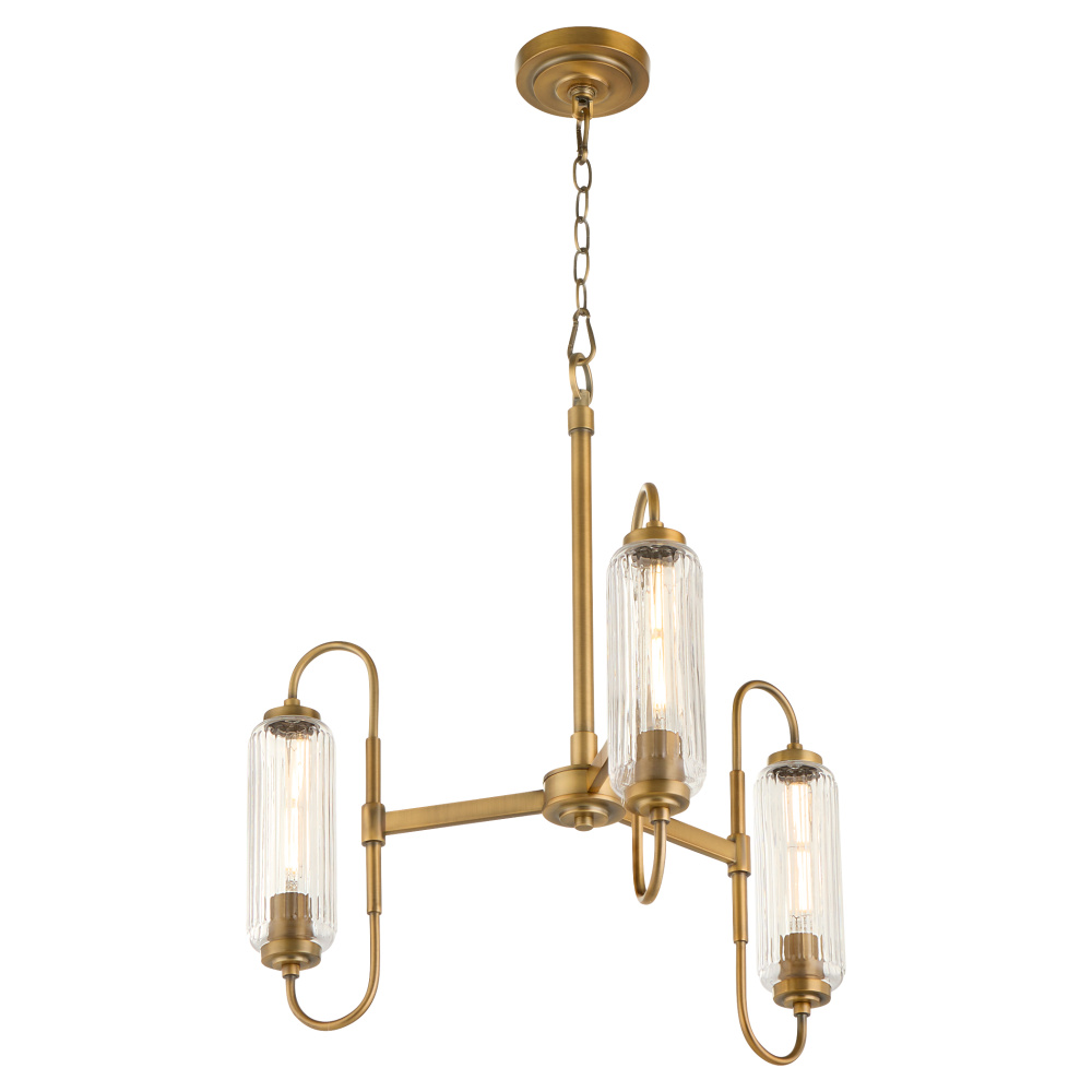 WHITMIRE 3LT CHANDELIER - BRB