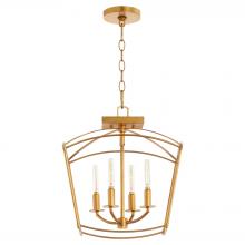 Quorum 2812-14-74 - MANTLE 4LT DUAL MT - GL