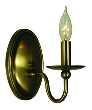 Framburg 1158 AB - 1-Light Antique Brass Quatrefoil Sconce