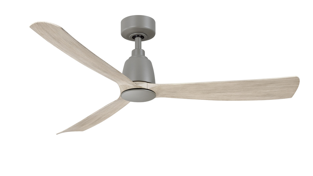 Kute 52 inch Indoor/Outdoor Ceiling Fan - Antique Graphite with Light Oak blades