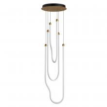 ET2 E24983-NAB - Soleil-Multi-Light Pendant