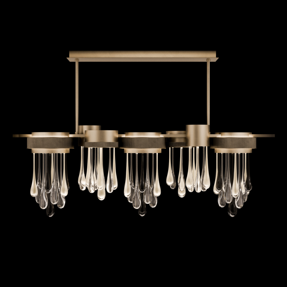 Rain 56.25"W Linear Pendant