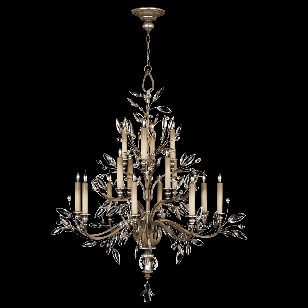 Crystal Laurel 45" Round Chandelier