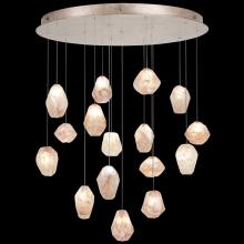 Fine Art Handcrafted Lighting 862840-24LD - Natural Inspirations 32" Round Pendant